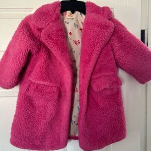 Cozy Pink Fleece Kids Jacket
